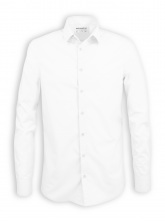 Hemd mit Kentkragen von Melawear in weiß