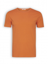 T-Shirt von GreenBomb in black heather orange