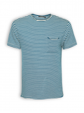 T-Shirt von GreenBomb in sailor blue stripes