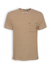 T-Shirt von GreenBomb in bombay brown stripes