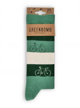 Socken Bike Hill von GreenBomb