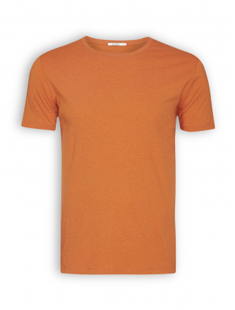 T-Shirt von GreenBomb in black heather orange