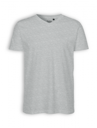 V-Neck T-Shirt von Neutral in sports grey