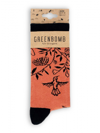 Socken Animal Hummingbirds von GreenBomb