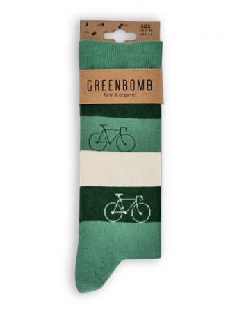 Socken Bike Hill von GreenBomb