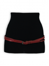 Deero decorative belt in red