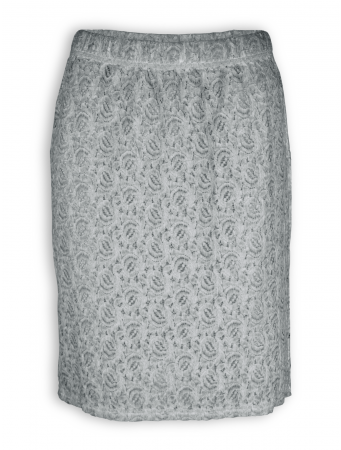 Madness lace skirt in shale